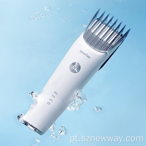 Cortador de barbear de cabelo elétrico Showsee C2-W / BK
